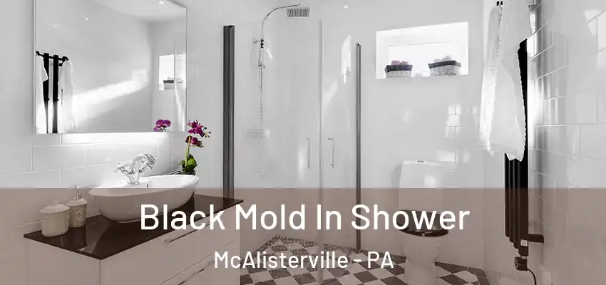  Black Mold In Shower McAlisterville - PA