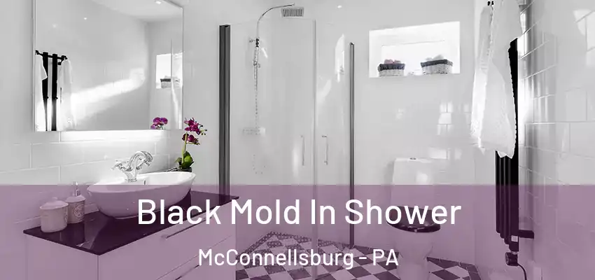 Black Mold In Shower McConnellsburg - PA