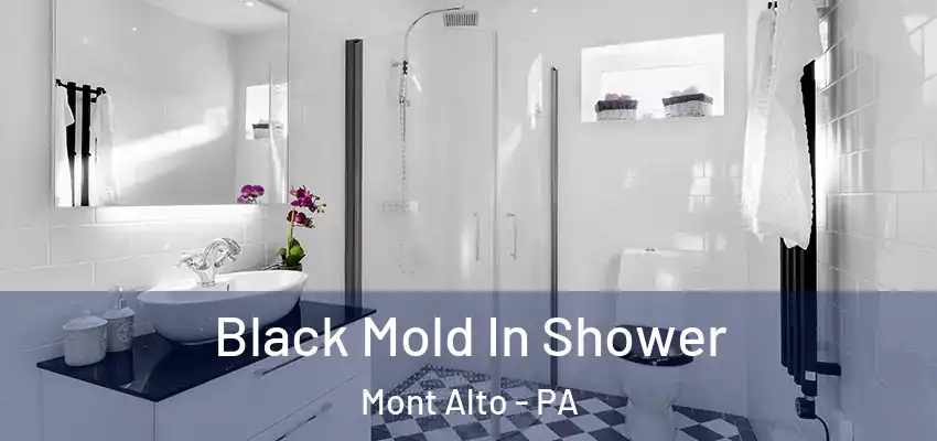  Black Mold In Shower Mont Alto - PA