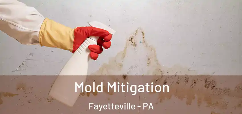 Mold Mitigation Fayetteville - PA